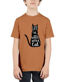 Life Is Better With A Cat Style 98# - cats - Youth Tee Unisex