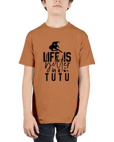 Life is better in a tutu 154# - ballet - Youth Tee Unisex