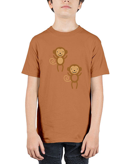Little_monkeys_MF_5814 - monkey - Youth Tee Unisex