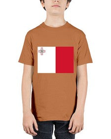 Malta 1222# - world flags - Youth Tee Unisex