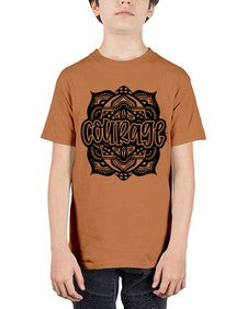 Mandala Courage 759# - mandala - Youth Tee Unisex