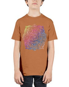 Mandala Courage Rainbow Glitter 758# - mandala - Youth Tee Unisex
