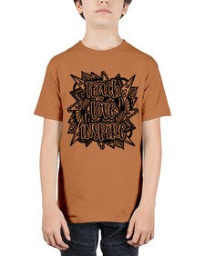 Mandala Teach Love Inspire 763# - mandala - Youth Tee Unisex