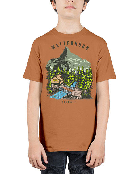 Matterhorn 21# - nature - Youth Tee Unisex