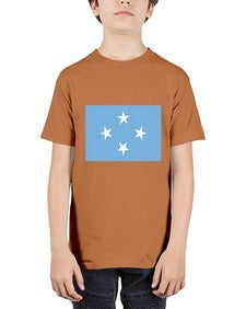 Micronesia 1293# - world flags - Youth Tee Unisex