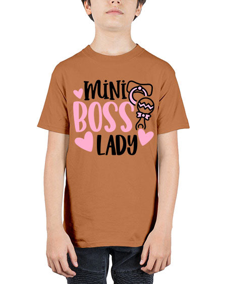 Mini Boss Lady Style 404# - baby - Youth Tee Unisex