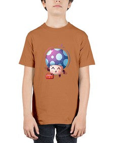 Mushroom 192# - cartoon food - Youth Tee Unisex
