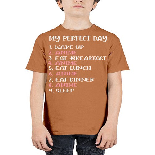 My Perfect Day Funny Kawaii Anime 269# - anime - Youth Tee Unisex