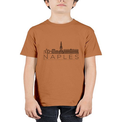 Naples Minimal Skyline 1409# - cities - Youth Tee Unisex