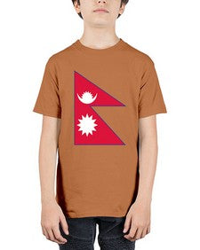 Nepal 1430# - world flags - Youth Tee Unisex