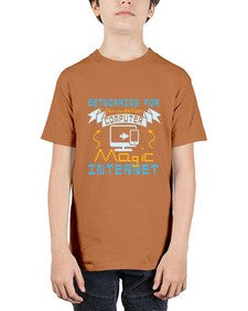 Networking for dummies your computer magic internet 22# - computer - Youth Tee Unisex