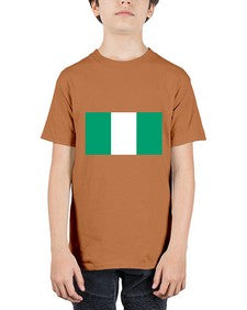 Nigeria 1493# - world flags - Youth Tee Unisex