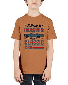 Nothing is awesome then a classic car 48# - car - Youth Tee Unisex