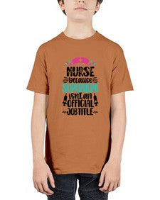 Nurse Because Superhero Style Style 1150# - nurse - Youth Tee Unisex
