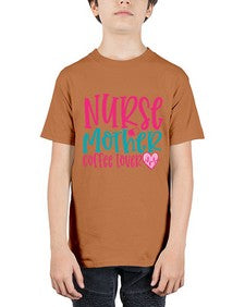 Nurse Mother Coffee Lover Style 1185# - nurse - Youth Tee Unisex