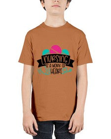 Nursing Is A Work Of Heart Style Style 1270# - nurse - Youth Tee Unisex