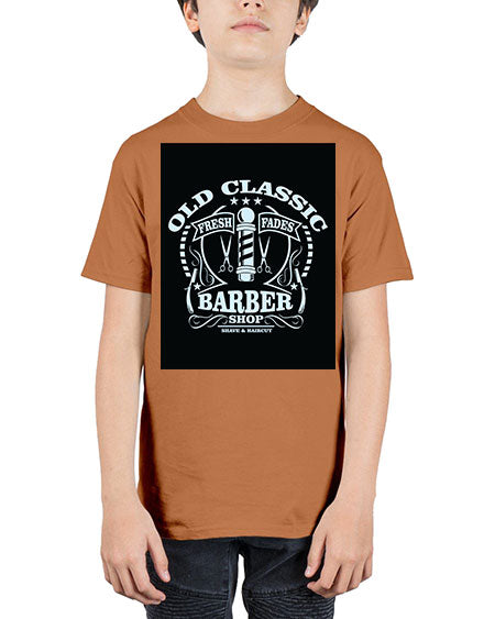 Old Classic Barber1284# - barber - Youth Tee Unisex