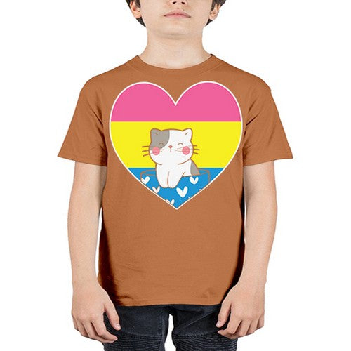 Pansexual Kawaii Cat Anime Art Anime 272# - anime - Youth Tee Unisex