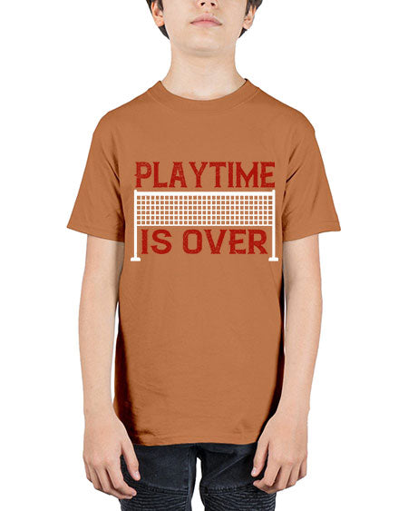 Playtime is over 1932# - badminton - Youth Tee Unisex