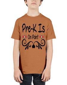 Pre K Is On Point 654# - prek headstart - Youth Tee Unisex