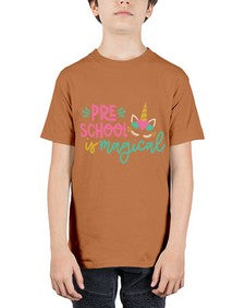 Preschool Is Magical 687# - prek headstart - Youth Tee Unisex