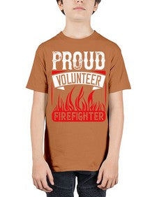Proud Volunteer Firefighter Style 35# - volunteer - Youth Tee Unisex