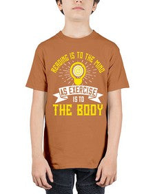 Reading Is To The Mind As Exercise Is To The Body Style 25# - motivation - Youth Tee Unisex