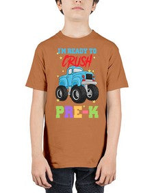 Ready to Crush PreK Monster 720# - prek headstart - Youth Tee Unisex