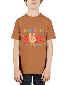 Ready to Rock first Grade 728# - first grade - Youth Tee Unisex