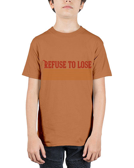 Refuse to lose 1902# - badminton - Youth Tee Unisex