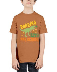 Roaring Into Preschool 756# - prek headstart - Youth Tee Unisex