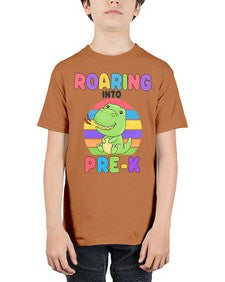 Roaring to PreK Trex 771# - prek headstart - Youth Tee Unisex