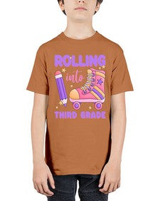 Rolling into third Grade 790# - third grade - Youth Tee Unisex