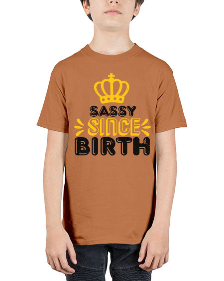 Saddy since birth Style 198# - baby shower - Youth Tee Unisex