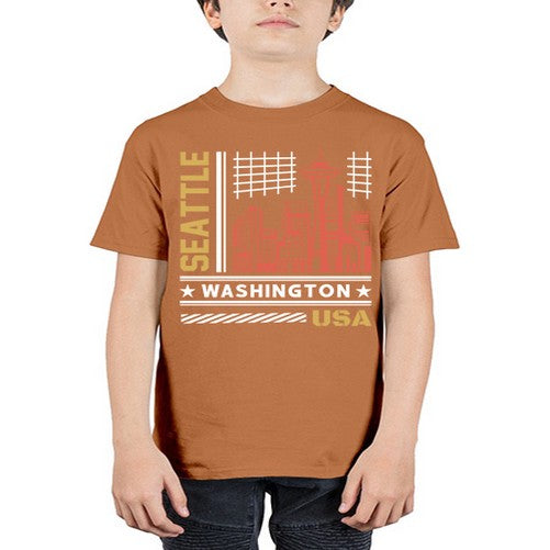 Seattle 1809# - cities - Youth Tee Unisex