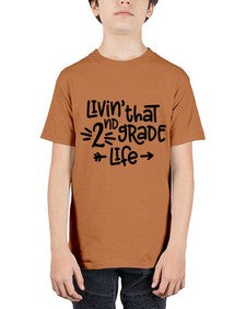 Second Grade Life 826# - second grade - Youth Tee Unisex