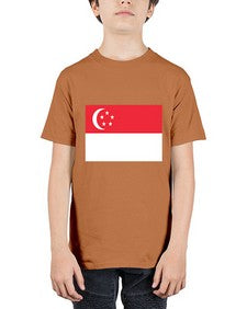 Singapore 1842# - world flags - Youth Tee Unisex
