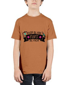 Sleep All Day Nurse All Night Style Style 1398# - nurse - Youth Tee Unisex