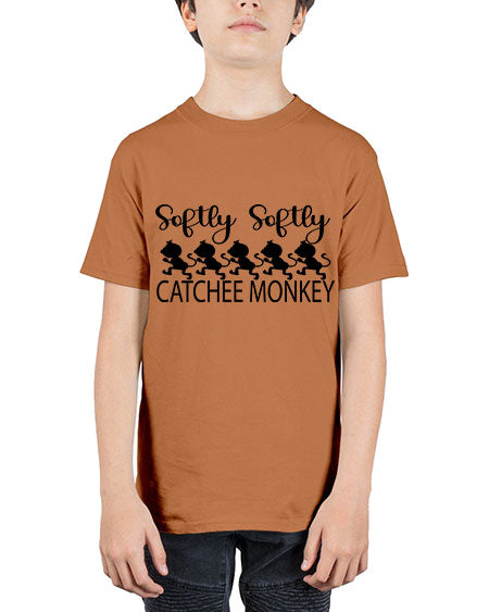 Softly softly catcher monkey  - monkey - Youth Tee Unisex