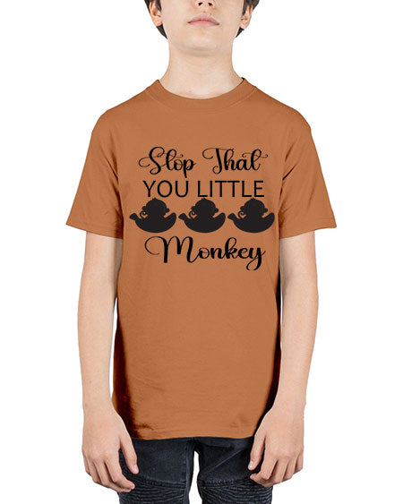 Stop that you little monkey  - monkey - Youth Tee Unisex