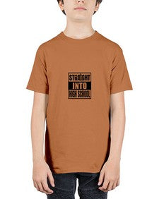 Straight into high school 895# - nineth grade - Youth Tee Unisex