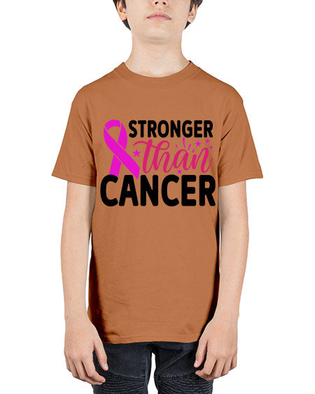 Stronger Than Cancer 6# - breast cancer - Youth Tee Unisex