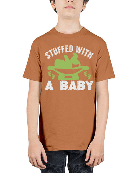 Stuffed with a Baby Style 211# - baby - Youth Tee Unisex