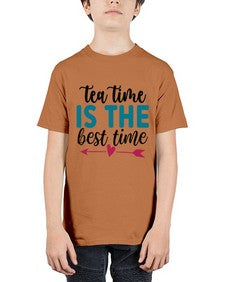 Tea Time Is The Best Time 1614# - tea - Youth Tee Unisex