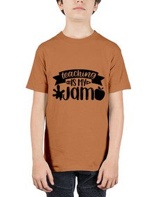 Teaching Is My Jam Style 1482# - teacher - Youth Tee Unisex