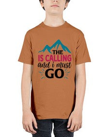 The Is Calling And I Must Go 1620# - tea - Youth Tee Unisex