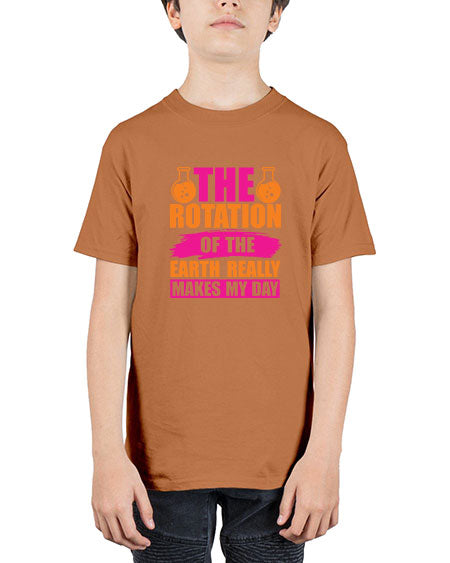 The Rotation Of The Earth Really Makes My Day 14# - nature - Youth Tee Unisex