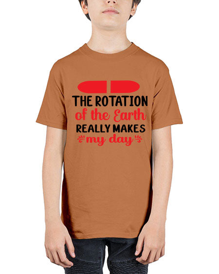 The Rotation of the Earth Really Makes my day 10# - nature - Youth Tee Unisex