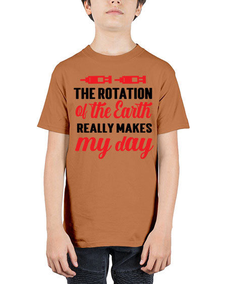 The Rotation of the Earth Really Makes my day 9# - nature - Youth Tee Unisex