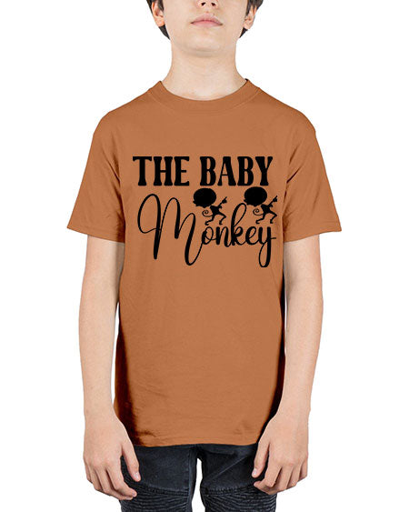 The baby monkey  - monkey - Youth Tee Unisex